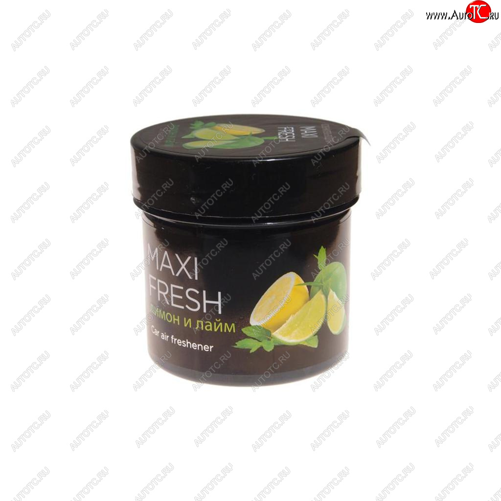153 р. Ароматизатор на панель приборов гелевый (лимон и лайм) 100г MAXI FRESH MAXI FRESH cmf-115  с доставкой в г. Пермь