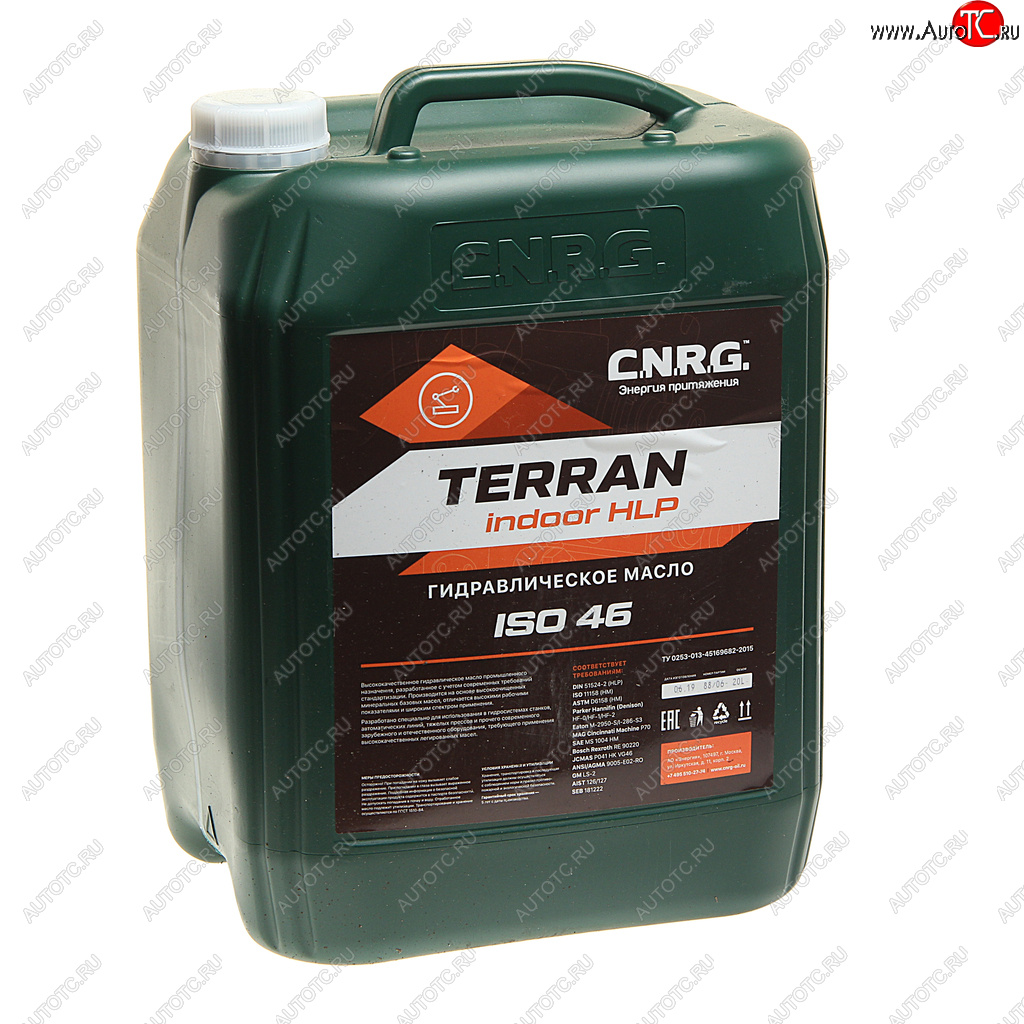 4 399 р. Масло гидравлическое Terran Indoor HLP 46 20л CNRG CNRG cnrg-002-0020  с доставкой в г. Пермь