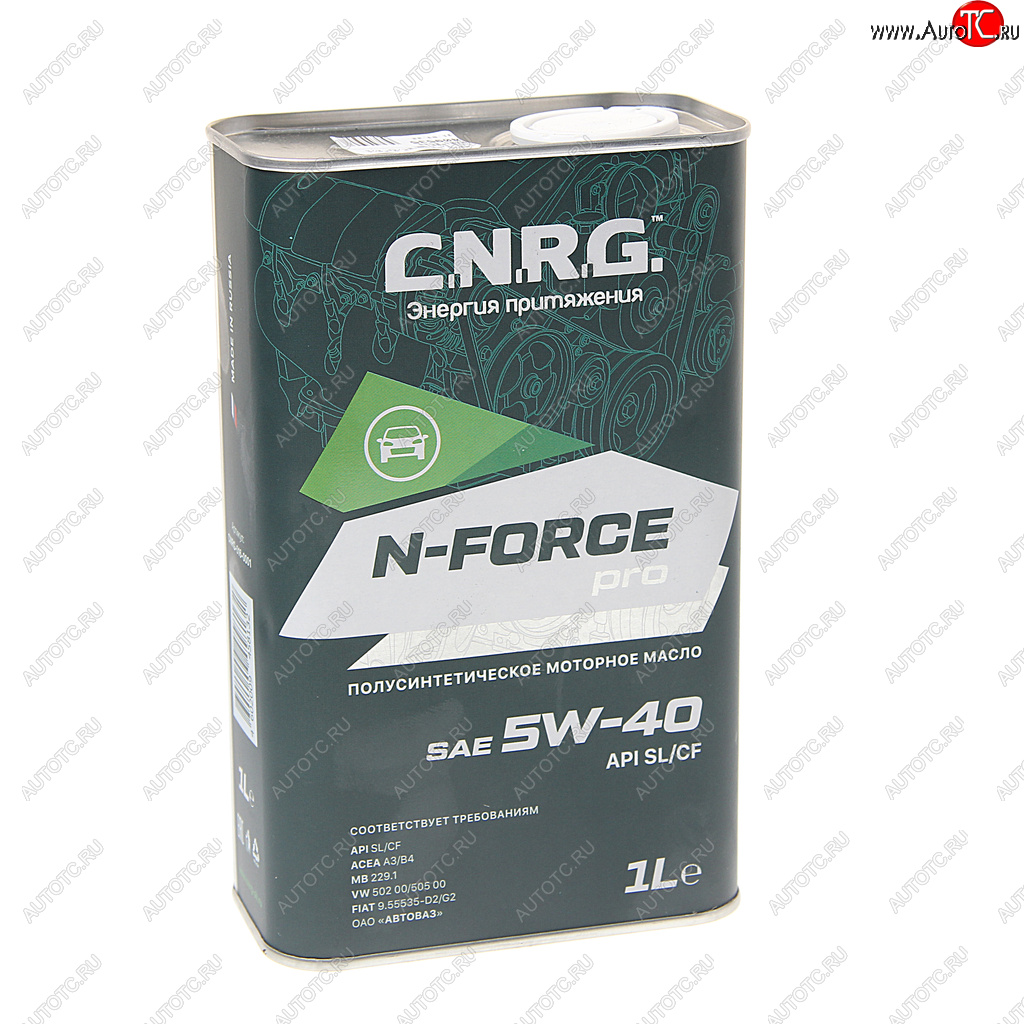 329 р. Масло моторное N-Force Pro SLCFA3B4 5W40 псинт.1л CNRG CNRG cnrg-016-0001p  с доставкой в г. Пермь