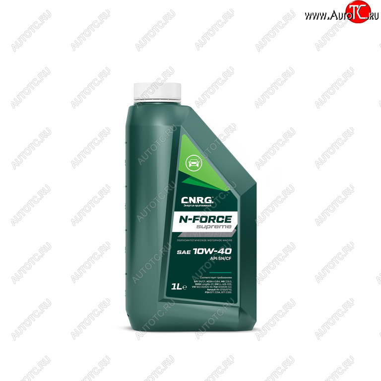 379 р. Масло моторное N-Force Supreme SNCFA3B4 10W40 псинт.1л CNRG CNRG cnrg-026-0001p  с доставкой в г. Пермь