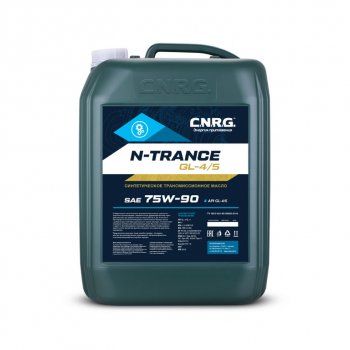 13 999 р. Масло трансмиссионное N-Trance GL-45 75W90 синт.20л CNRG CNRG cnrg-039-0020  с доставкой в г. Пермь. Увеличить фотографию 1