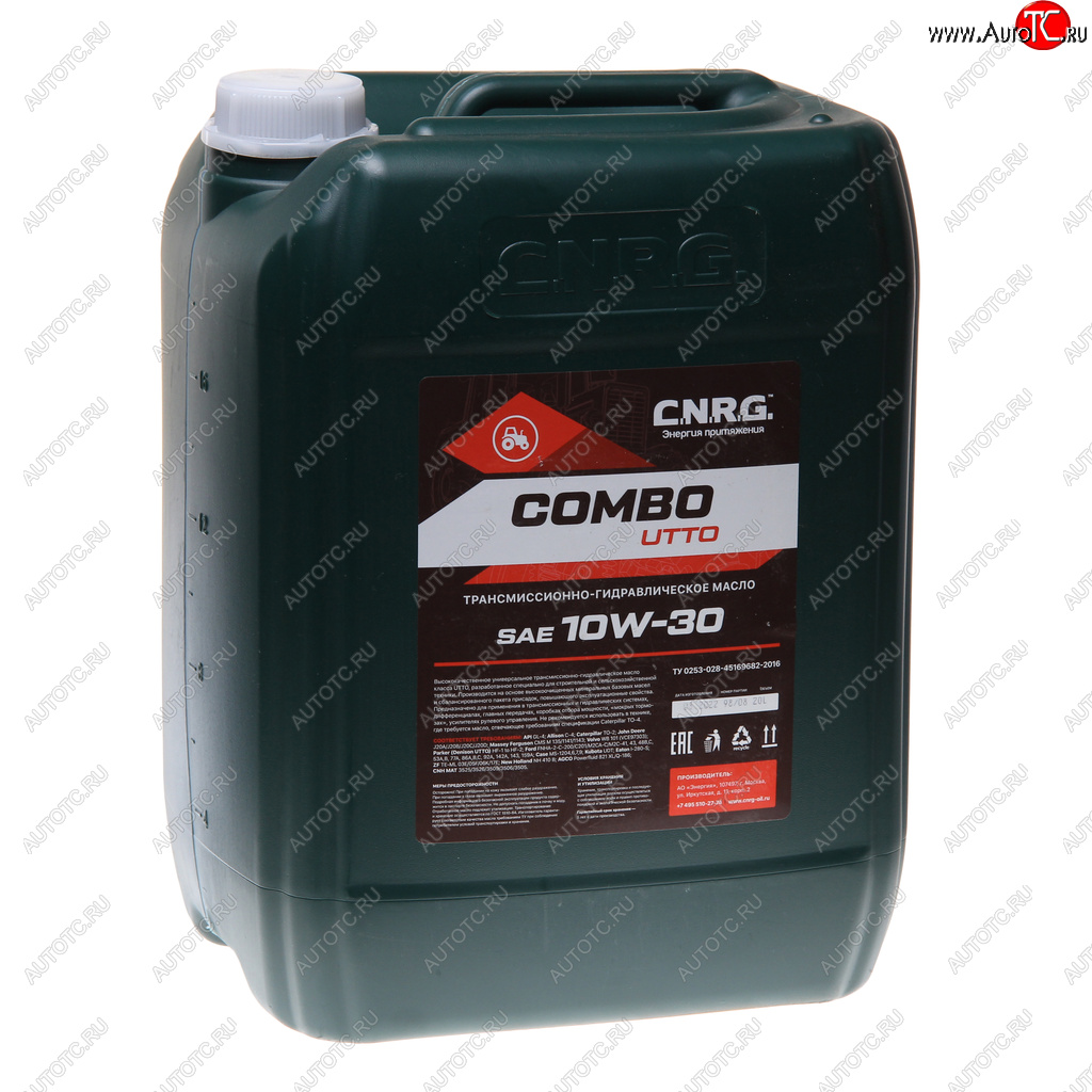 5 999 р. Масло трансмиссионно-гидравлическое Combo UTTO 10W30 мин.20л CNRG CNRG cnrg-057-0020  с доставкой в г. Пермь