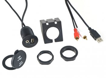 859 р. Разъем-переходник USB INCAR INCAR con usb-aux  с доставкой в г. Пермь. Увеличить фотографию 4