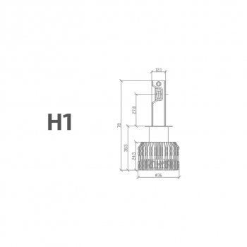 6 999 р. Лампа светодиодная 12V H1 P14.5s бокс (2шт.) MTF MTF cp01k6  с доставкой в г. Пермь. Увеличить фотографию 10
