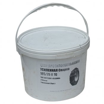 5 299 р. Цепь противоскольжения усиленная d=6мм R16 18575 ГАЗ-3302 (тип спарка, лесенка) 2шт. ЛИМ ПК ЛИМ цп 029  с доставкой в г. Пермь. Увеличить фотографию 3