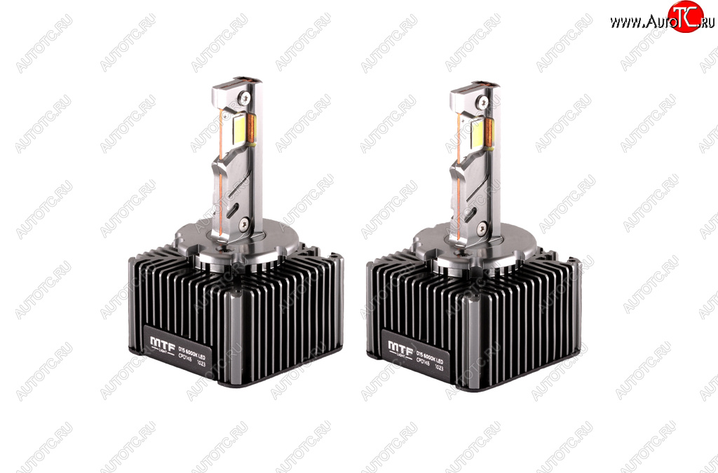 7 799 р. Лампа светодиодная 12V D1S 35W PK32d-2 4250lm 6000K (2шт.) MTF MTF cpd1k6  с доставкой в г. Пермь