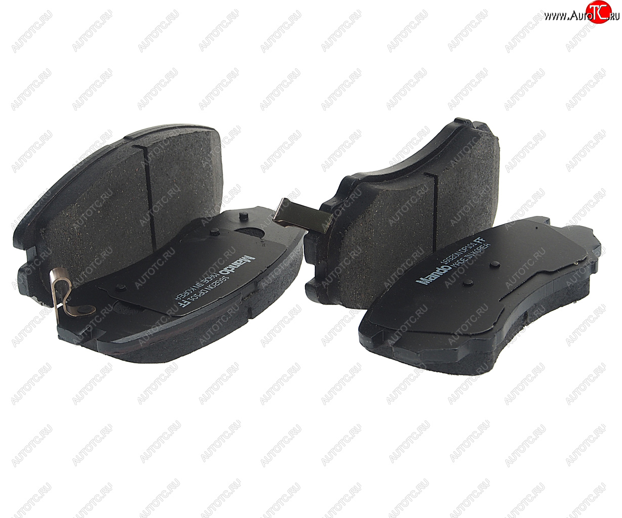 1 029 р. Колодки тормозные HYUNDAI Tucson KIA Sportage (04-) передние (ceramic) (4шт.) MANDO MANDO cph23ns  с доставкой в г. Пермь
