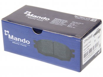 659 р. Колодки тормозные HYUNDAI Accent (06-),i30 KIA Ceed,Rio (05-) задние (ceramic) (4шт.) MANDO MANDO cph35ns MANDO cph35ns  с доставкой в г. Пермь. Увеличить фотографию 2