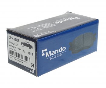 2 199 р. Колодки тормозные HYUNDAI Santa Fe (10-) KIA Sorento (09-) задние (ceramic) (4шт.) MANDO MANDO cph45ns MANDO cph45ns  с доставкой в г. Пермь. Увеличить фотографию 2