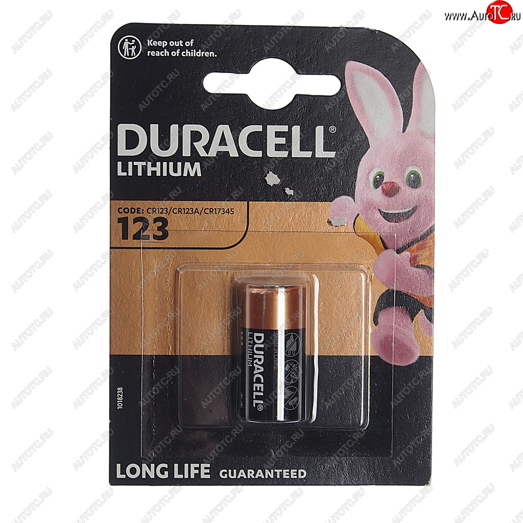 999 р. Батарейка CR123A ВС1 3V (фотоаппарат) блистер 1шт. Lithium High Power DURACELL DURACELL cr123-1bl hp  с доставкой в г. Пермь