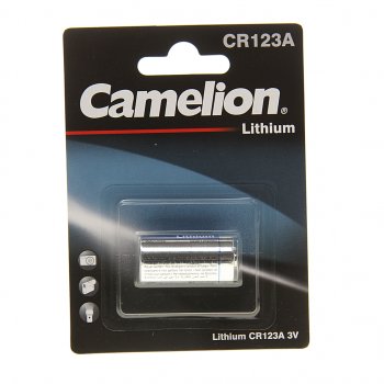 499 р. Батарейка CR123A ВС1 3V (фотоаппарат) блистер 1шт. CAMELION CAMELION cr123a bl-1  с доставкой в г. Пермь. Увеличить фотографию 1