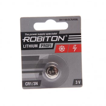 349 р. Батарейка CR13N 3V (вебасто) блистер (1шт.) ROBITON ROBITON cr13n bl1  с доставкой в г. Пермь. Увеличить фотографию 1