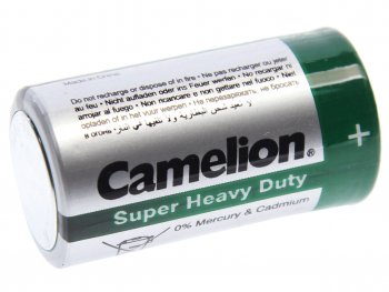 77 р. Батарейка C R14 1.5V блистер (по 1шт.) CAMELION CAMELION c-r14бл  с доставкой в г. Пермь. Увеличить фотографию 1