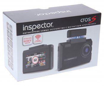 21 849 р. Видеорегистратор с радар-детектором GPS INSPECTOR INSPECTOR cross  с доставкой в г. Пермь. Увеличить фотографию 5