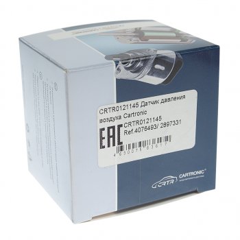 589 р. Датчик давления воздуха ГАЗ,ПАЗ,КАМАЗ дв.CUMMINS ISF,ISBe,ISDe CARTRONIC CARTRONIC crtr0121145  с доставкой в г. Пермь. Увеличить фотографию 4