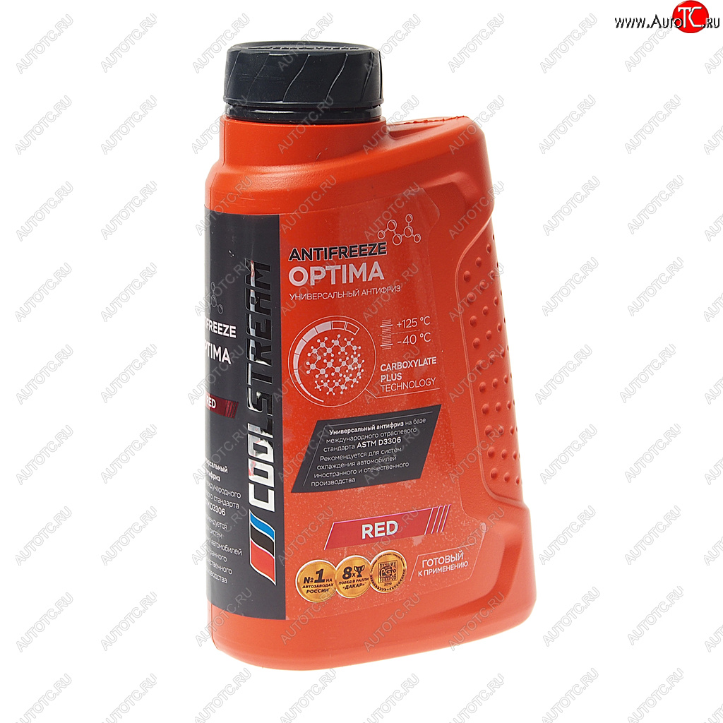 297 р. Антифриз красный -40C 1.1кг1л Optima COOL STREAM COOL STREAM cs-010701-rd  с доставкой в г. Пермь