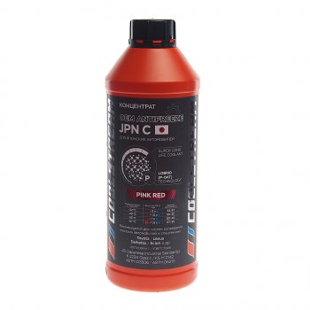 Антифриз красный -76C концентрат 1.5л JPN COOL STREAM COOL STREAM cs-011014-c-rd