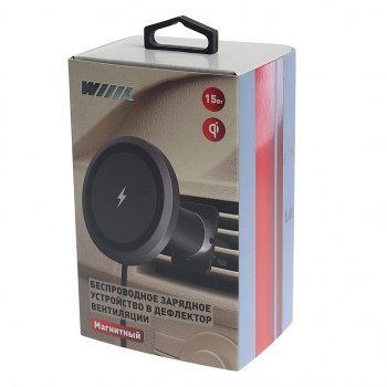2 589 р. Держатель телефона с беспроводной зарядкой WIIIX WIIIX cw-71v  с доставкой в г. Пермь. Увеличить фотографию 3