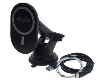 Держатель телефона с беспроводной зарядкой WIIIX WIIIX cw-74-b
