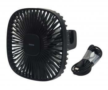 Вентилятор в салон 12V на подголовник черный BASEUS BASEUS cxzr-01