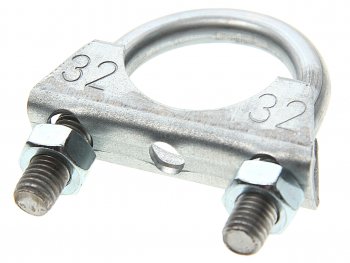 Хомут глушителя d=32 cтремянка ABA ABA d32