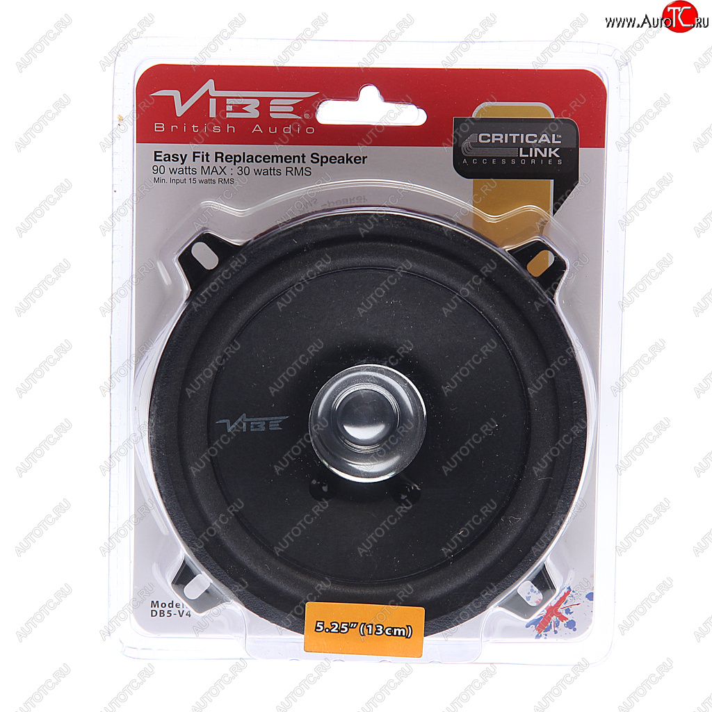 939 р. Колонки коаксиальные 5 (13см) 30Вт (1шт.) VIBE VIBE db5-v4  с доставкой в г. Пермь