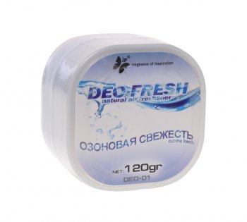 399 р. Ароматизатор на панель приборов гелевый (озоновая свежесть) Deo Fresh FKVJP FKVJP deo-01 FKVJP deo-01  с доставкой в г. Пермь. Увеличить фотографию 1