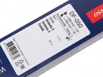 3 399 р. Щетка стеклоочистителя SKODA Octavia A7 (13-) 600450мм комплект DENSO DENSO df-050  с доставкой в г. Пермь. Увеличить фотографию 3