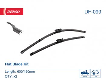 4 199 р. Щетка стеклоочистителя MAZDA CX-5 (17-) 600450мм комплект DENSO DENSO df-099  с доставкой в г. Пермь. Увеличить фотографию 4