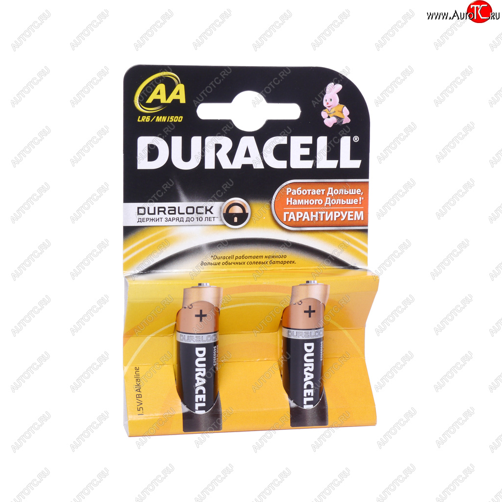 183 р. Батарейка AA LR6 1.5V картон 2шт. (цена за 1шт.) Alkaline Basic DURACELL DURACELL d-lr6n(2)бл  с доставкой в г. Пермь