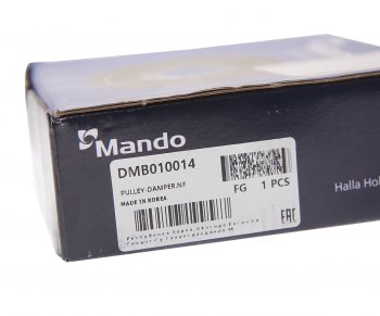 1 999 р. Шкив HYUNDAI Santa Fe (09-) KIA Sorento (09-) (3.5) коленвала MANDO MANDO dmb010014 MANDO dmb010014  с доставкой в г. Пермь. Увеличить фотографию 4