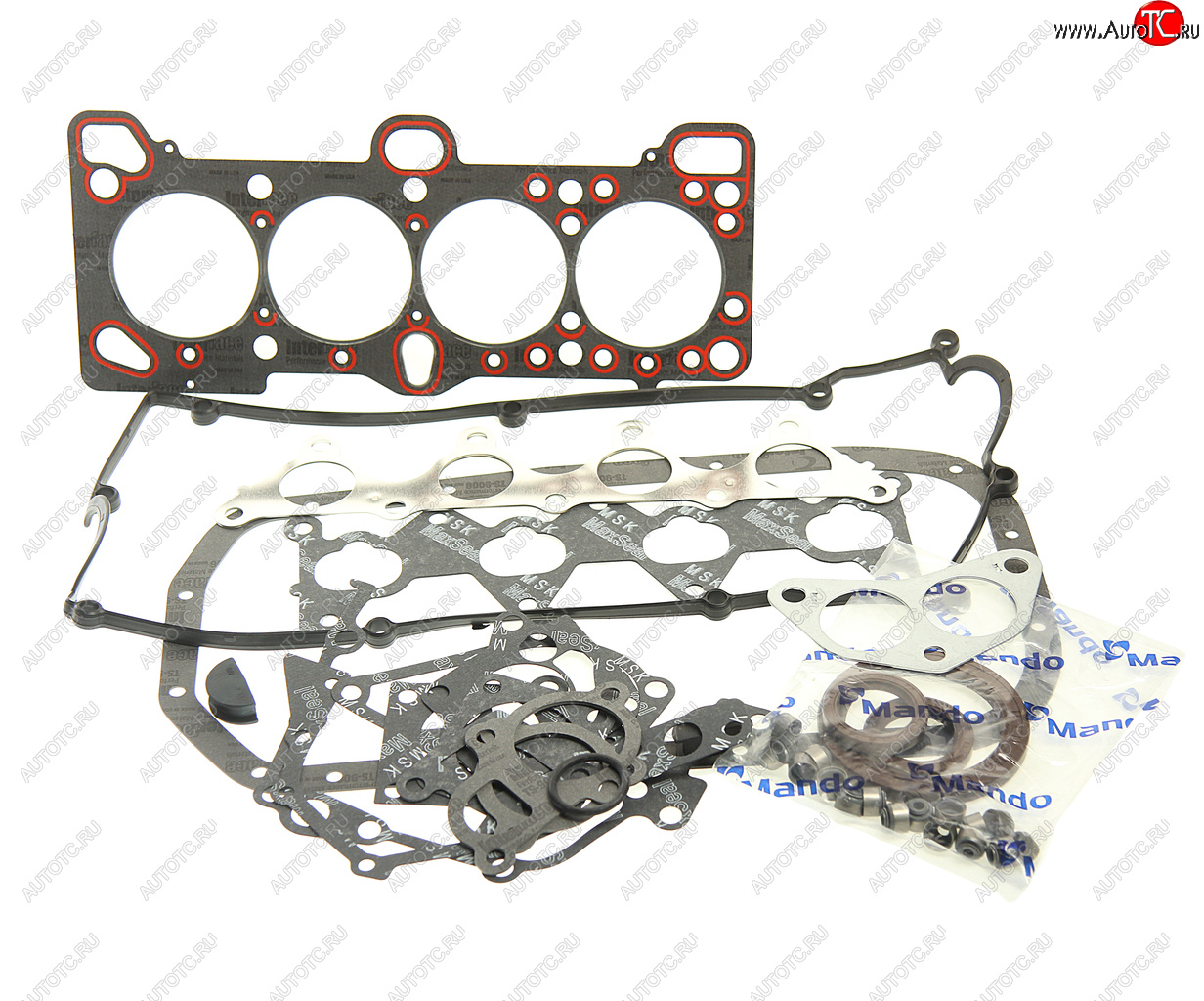 4 949 р. Прокладка двигателя HYUNDAI Accent KIA Rio комплект (AF) MANDO MANDO dn2091026l00 MANDO dn2091026l00  с доставкой в г. Пермь