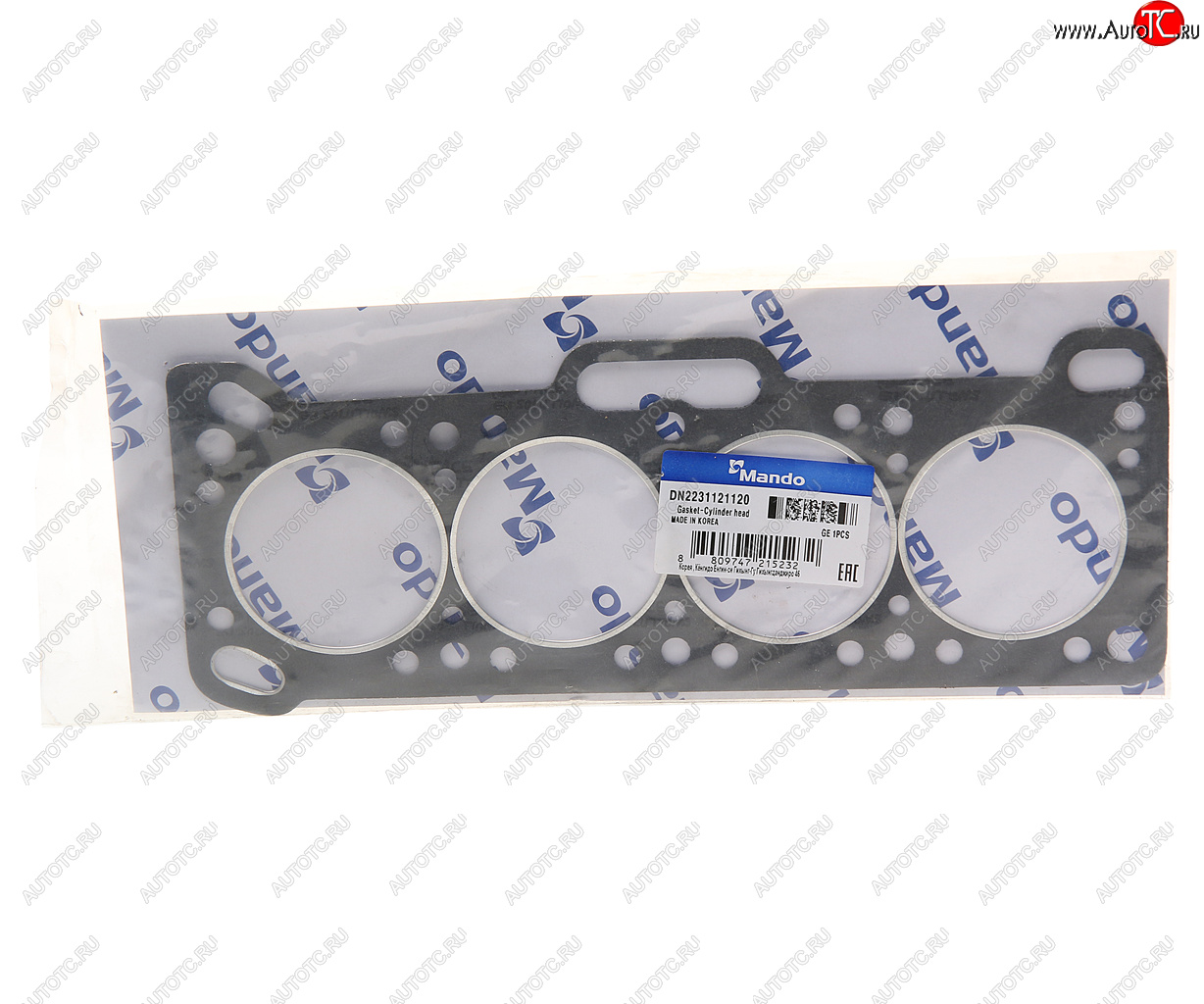 237 р. Прокладка головки блока HYUNDAI Elantra (91-) (1.5) (AF) MANDO MANDO dn2231121120  с доставкой в г. Пермь