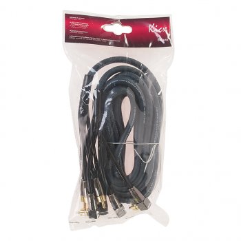 3 059 р. Кабель RCA 4х4 5м KICX KICX drca45  с доставкой в г. Пермь. Увеличить фотографию 1