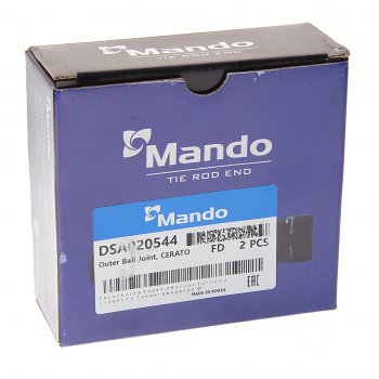 1 069 р. Наконечник рулевой тяги HYUNDAI Getz (05-) левая/правая (1шт.) MANDO MANDO dsa020544 MANDO dsa020544  с доставкой в г. Пермь. Увеличить фотографию 3
