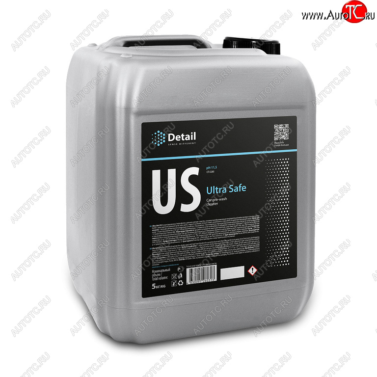 1 769 р. Шампунь для бесконтактной мойки 5кг первая фаза US Ultra Safe DETAIL DETAIL dt-0280 DETAIL dt-0280  с доставкой в г. Пермь