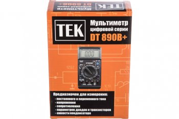 1 439 р. Мультиметр DT890 B+ РЕСАНТА РЕСАНТА dt 890 b+  с доставкой в г. Пермь. Увеличить фотографию 11