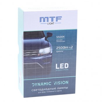 3 399 р. Лампа светодиодная 12V H7 PX26d бокс (2шт.) MTF MTF dv07k5  с доставкой в г. Пермь. Увеличить фотографию 2