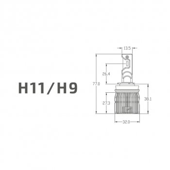 3 399 р. Лампа светодиодная 12V H11 PGJ19-2 бокс (2шт.) MTF MTF dv11k5  с доставкой в г. Пермь. Увеличить фотографию 5