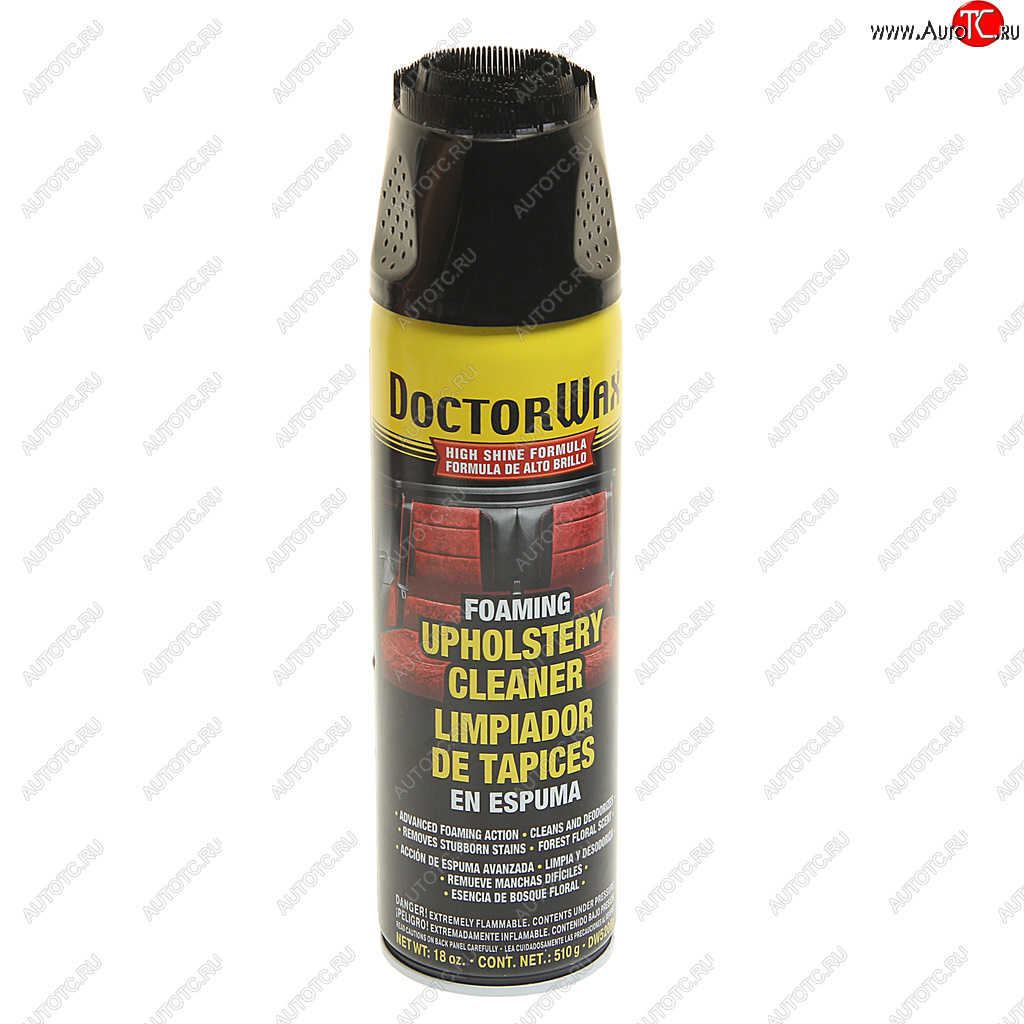 1 049 р. Очиститель обивки салона пенный 500мл DOCTOR WAX DOCTOR WAX dw5206s  с доставкой в г. Пермь
