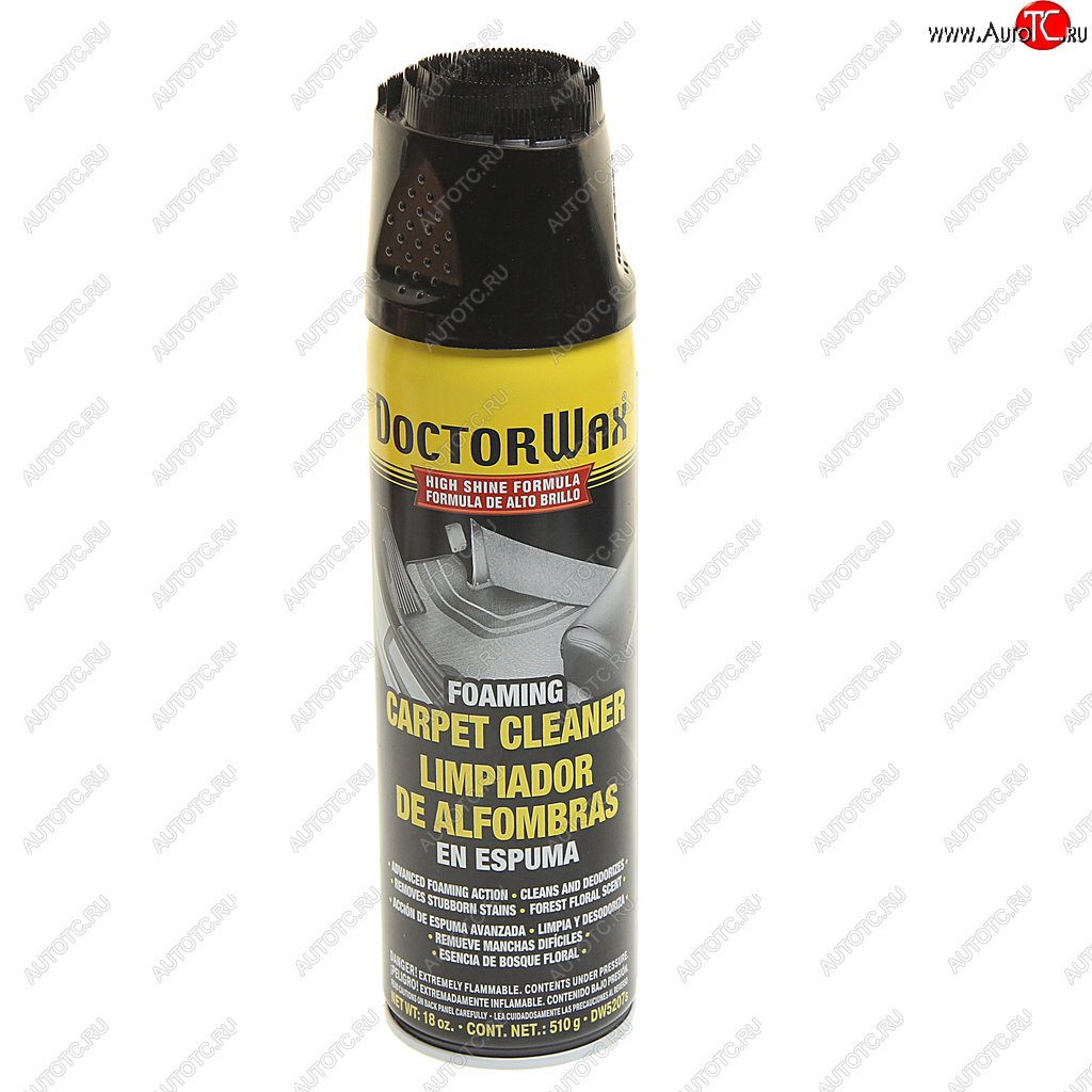 869 р. Очиститель обивки салона (сухая химчистка) аэрозоль 335мл DOCTOR WAX DOCTOR WAX dw5207s  с доставкой в г. Пермь