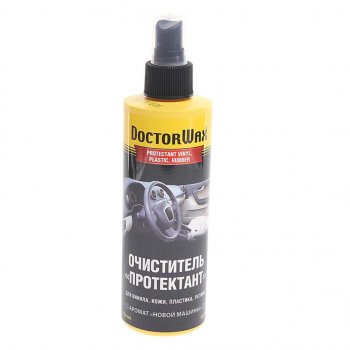 819 р. Очиститель пластика салона Новая машина 236мл DOCTOR WAX DOCTOR WAX dw5244  с доставкой в г. Пермь. Увеличить фотографию 1