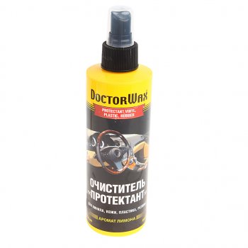 699 р. Очиститель пластика салона Лимон 236мл DOCTOR WAX DOCTOR WAX dw5248  с доставкой в г. Пермь. Увеличить фотографию 1