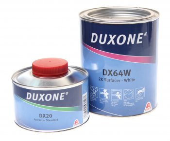Грунт белый DX64W 1л с отвердителем DX20 0.25л DUXONE DU PONT dx64w1dx2002 DU PONT dx64w1dx2002