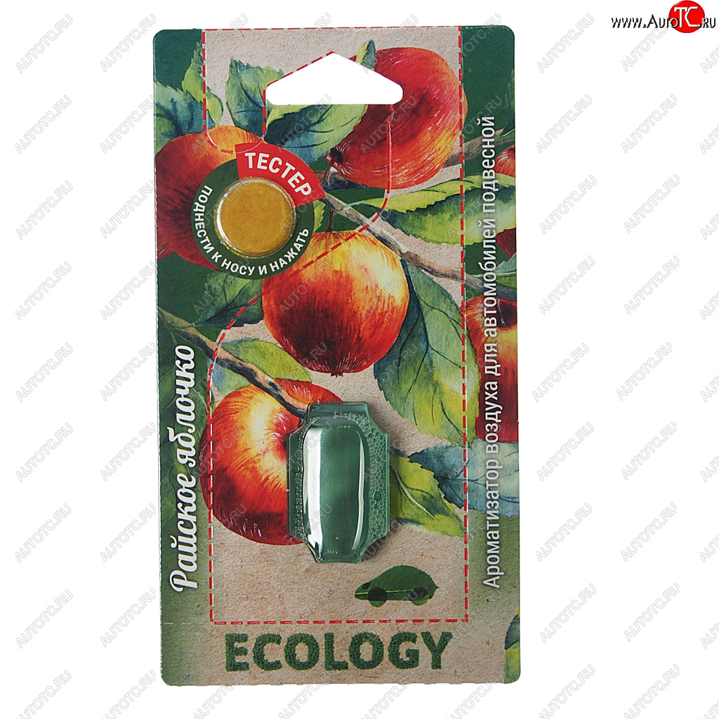 57 р. Ароматизатор подвесной мембранный (райское яблочко) Ecology FOUETTE FOUETTE e-13 FOUETTE e-13  с доставкой в г. Пермь