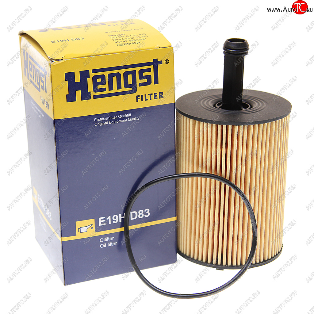 469 р. Фильтр масляный VW T5 (03-),Passat (05-),Touran,Tiguan AUDI A3,A4,A6 SKODA Octavia (TDI) HENGST HENGST e19hd83  с доставкой в г. Пермь
