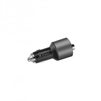1 259 р. Устройство зарядное в прикуриватель с трансмиттером (bluetooth,hands free) HOCO HOCO e19 metal gray  с доставкой в г. Пермь. Увеличить фотографию 5