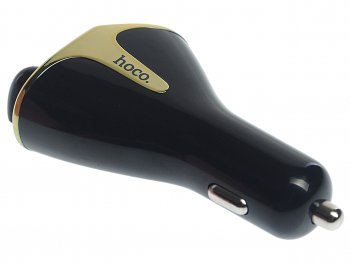 1 039 р. Устройство зарядное в прикуриватель 2USB 12V HOCO HOCO e47 black HOCO e47 black  с доставкой в г. Пермь. Увеличить фотографию 2