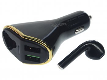 1 039 р. Устройство зарядное в прикуриватель 2USB 12V HOCO HOCO e47 black HOCO e47 black  с доставкой в г. Пермь. Увеличить фотографию 4