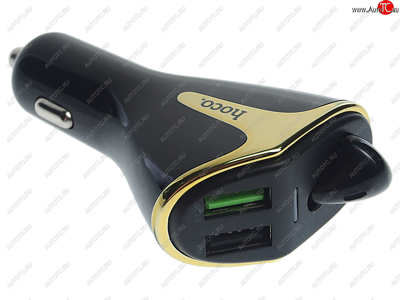 1 039 р. Устройство зарядное в прикуриватель 2USB 12V HOCO HOCO e47 black HOCO e47 black  с доставкой в г. Пермь